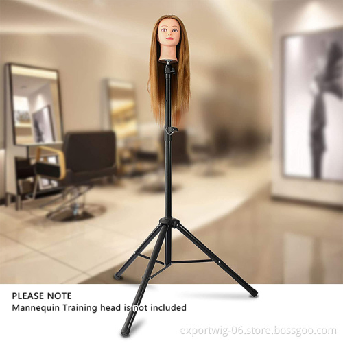 Wig Tripod Stand Cork Head Heavy Duty Mannequin Head Adjustable Wig Making Head Stand Tripod